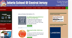 Desktop Screenshot of jafariaschool.com